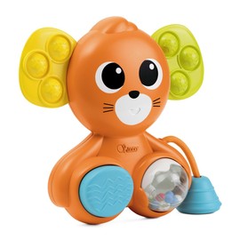 Chicco Multi-activity Mouse Stimulating Mouse Toy Exercise Motor Skills Stimulates Senses 3 Different Materials 6-36 Months