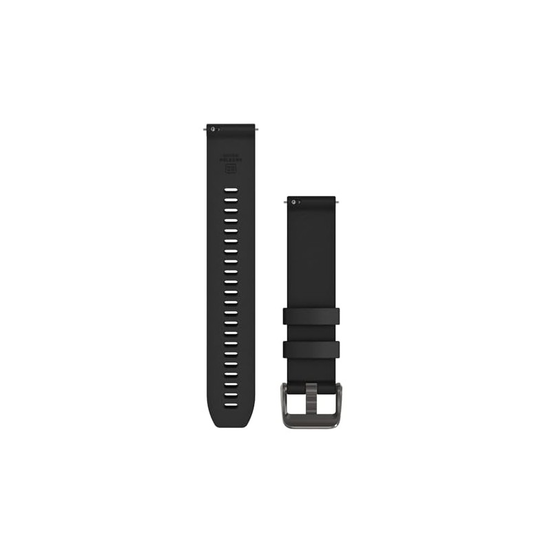 Garmin Quick Release Band, 0.8 inches (20 mm), Black /
