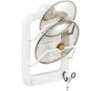 Cabinet Door Pot Lid Holder, Wall Mounted Pot Lid Rack,
