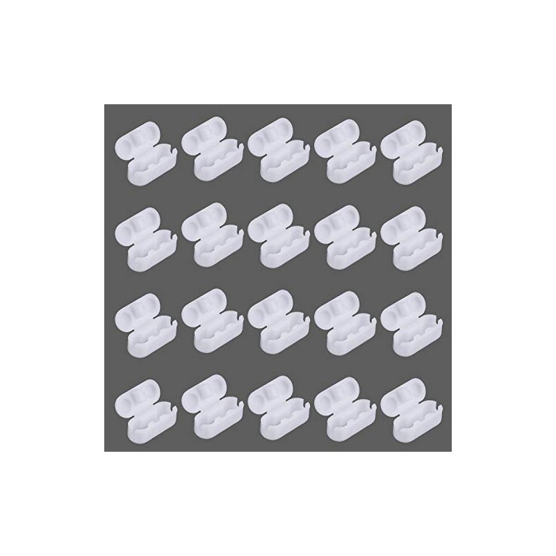 APUXON 20 Pack Replacement Vertical Roman Roller Blind Ball Chain