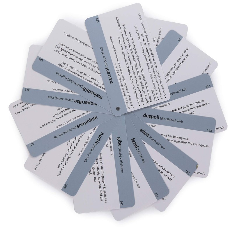 550 Key Words with Synonyms, Antonyms, Roots, Usage and Pronunciation