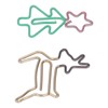 100pcs Paper Clips Lovely Christmas Tree and Deer Shape Metallic