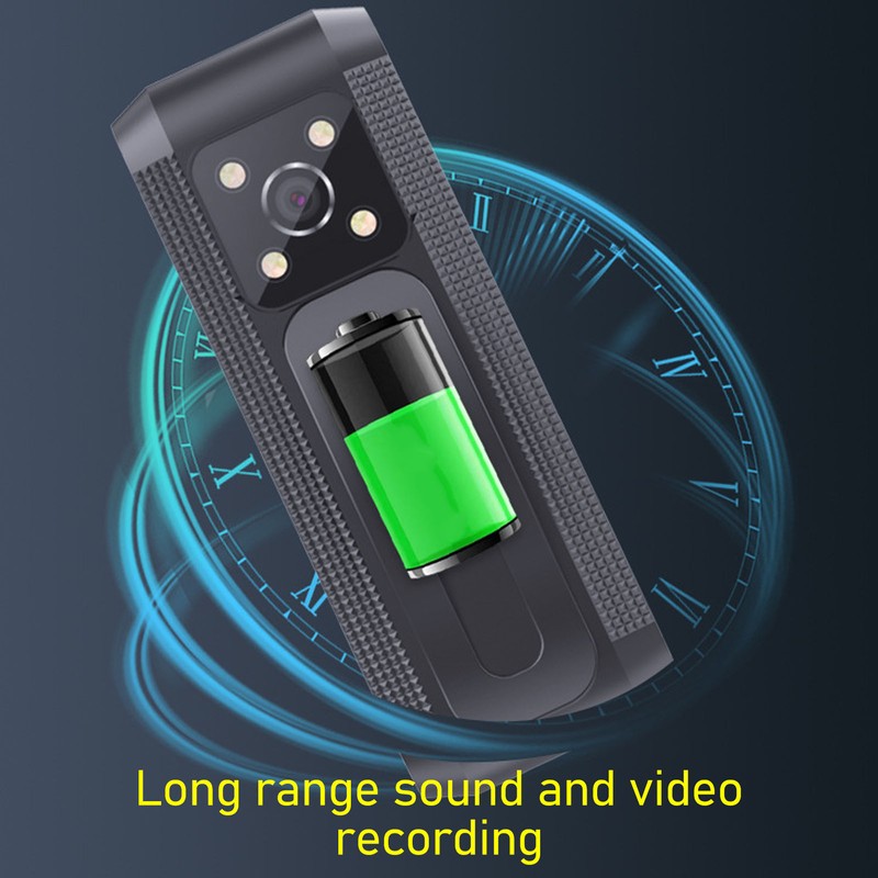 1080P HD Back Clip Camera Smart Anti Shake Motion Detection