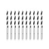 Meccion Wood Drill Bits 4mm 10Pcs Brad Point Auger Drill