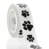 7/8" Black Paw Grosgrain Ribbon 25 Yards