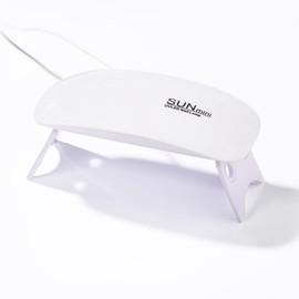 UV Light for Resin, LED, UV Light, Resin Craft, Gel Mat, Gel Nail, Foldable, With Timer, USB (White)