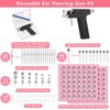 Professional Ear Piercing Gun Kit, Reusable Piercing Gun with Stainless
