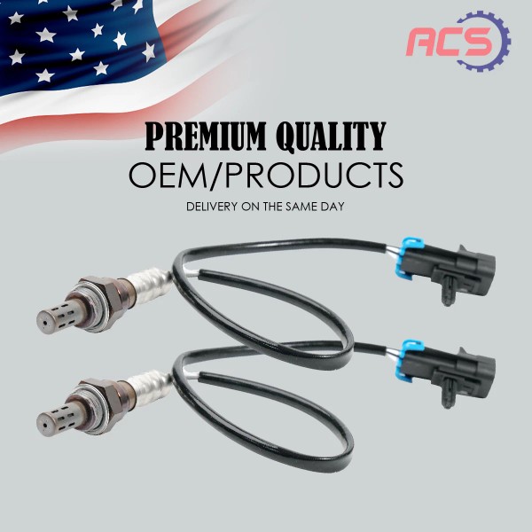 ACS 2PCS Oxygen Sensors Upstream/Downs