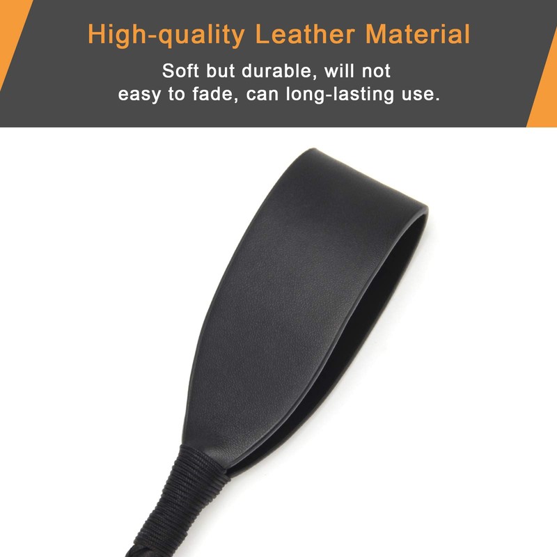 Coldairsoap 18 inches Black Crop for Horse, Faux Leather Horse
