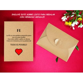 Only faith Cross Necklace for Women Stainless Steel Cross Pendant 45cm with Envelope or Gift Box Standard Stainless Steel Not Applicable, Stainless Steel, Not Applicable