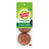 Scotch-Brite Scotch-Brite Copper Coated Scrubbing Scour Pads, 3 Scouring Scrubber