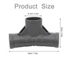 EAYBOMC T Connector for Bestway Steel Pro MAX 18ft 16ft