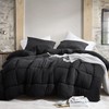 Byourbed Summertime - Coma Inducer® Oversized Full Comforter - Black
