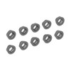 10PCS Black Coating Carbide Inserts Round CNC Turning Milling Inserts