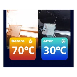 SARO STORE Parasol De Parabrisas Tipo Sombrilla