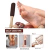 BEZOX Bamboo Pattern Floating Stone for Feet - Foot File