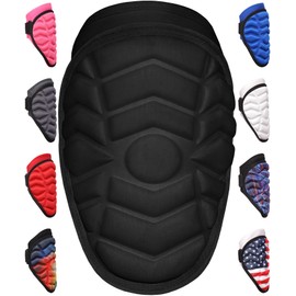 Exxact Sports Defender Baseball Elbow Guard, Batters Softball Elbow Guard Baseball Youth & Adult with Adjustable Straps - (Black, ASM)