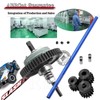 Center Driveshaft 6855 & Complete Slipper Clutch 6878 Metal Differential