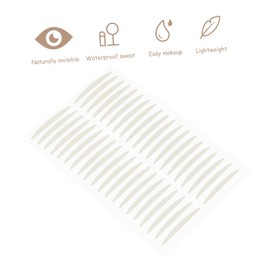Healvian 20 Sheets Invisible Eye Stickers for Double Eyelids Natural Breathable Tape for Hooded Eyes for Home Professional Makeup Hypoallergenic Easy to Use Skin Color Beauty Supplies for