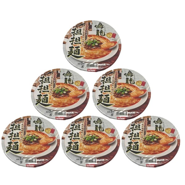 Nissin 7Premium Instant Cup Ramen Nakiryu Tantanmen 149g Japan Import Shipment with tracking number (6cups)