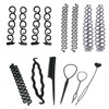 PLABBDPL 12 Pieces Hair Hairstyle Aid Set, Hair Accessories DIY