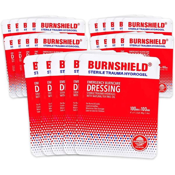 Burnshield 4" X 4" Burn Dressing, Sterile - 25 Count