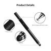 Metal Stylus Pen for Screens with Dual-Tip Design Clear Disc