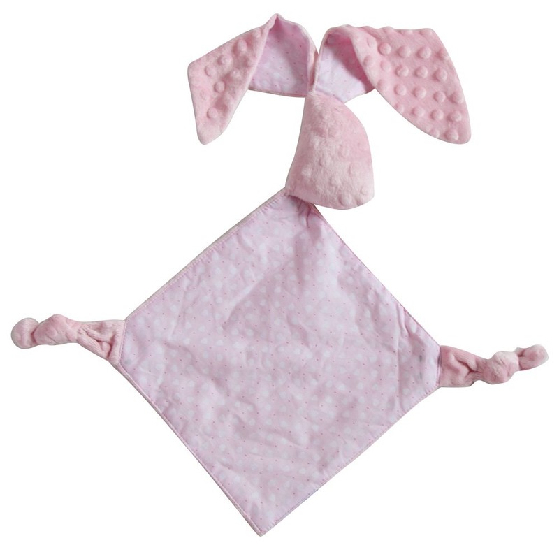 Snuggle Stuffs Plush Bunny Baby Security Blanket