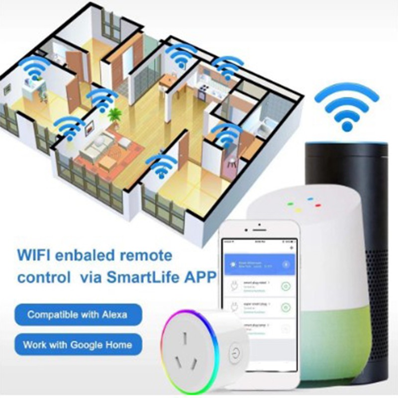 Mini Wifi Smart Plug Smart Electrical Outlet Socket Compatible for