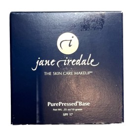 Jane Iredale Skin Care Makeup SPF 17 Terra Pure Pressed Base Compact NEW NIB