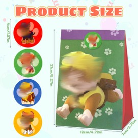 Pack of 12 Paw Gift Bags with 12 Stickers