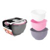 3 Piece Mixing Bowl Set Non-Slip Baking Cooking Food Preparation