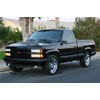Automotive Authority Black Side Body Trim Molding for 1988-1998 Chevy