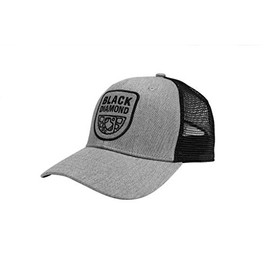 BLACK DIAMOND Equipment Trucker Hat (Heathered Aluminum/Black)