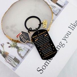 OEHEDOU 2025 Graduation Gifts For Him Men Boys 2025 Graduation Keychain Graduation Gifts For Him Senior Students Graduates High School College Graduation Gifts 2025 Graduation Party Favors