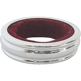 Fackelmann Wine Tropfenstopper Ring Chrome-Plated Brass
