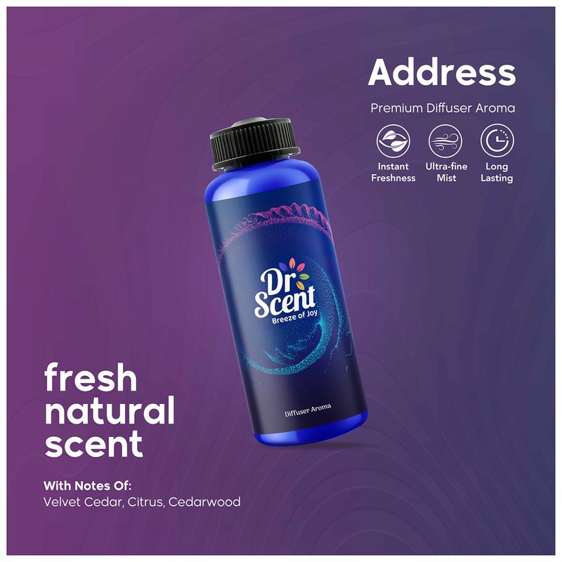 Dr Scent Breeze of Joy Diffuser Aroma Address – Velvet