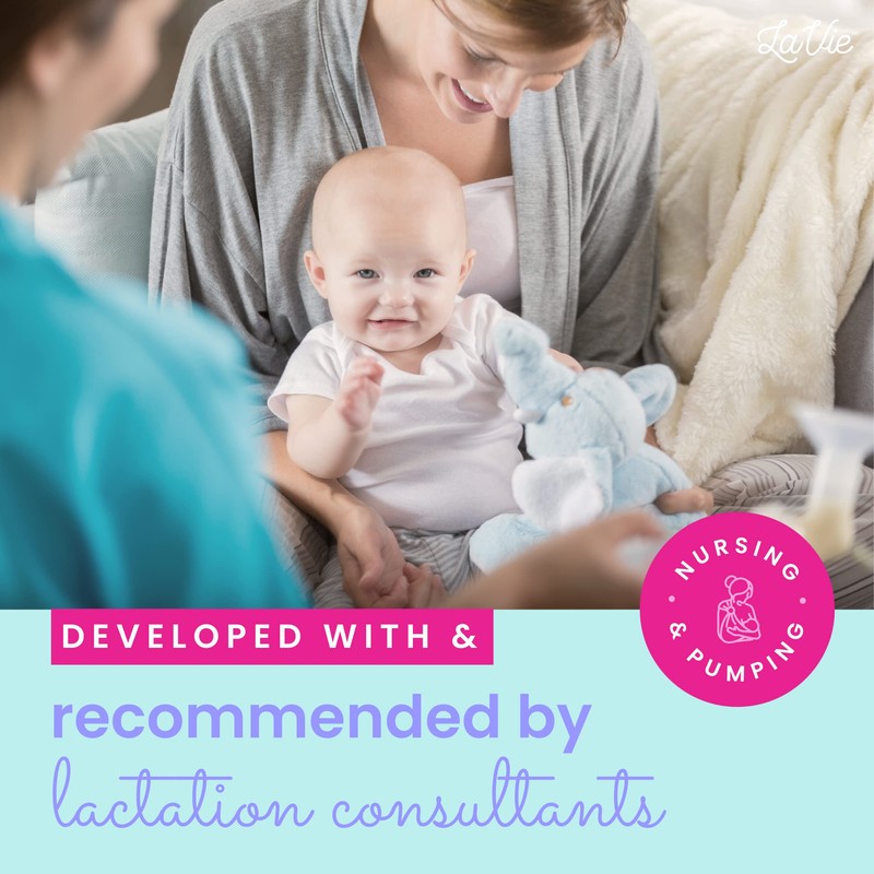 LaVie Warming Lactation Massager 3-in-1 Adjustable Heat + Vibration for