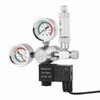 CO2 Regulator Silent Water Resistant Dual Gauges Design Aquarium CO2