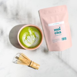 Everyday Matcha Green Tea Powder 100g by Moicha - Latte Grade Japanese Green Tea from Uji Japan - Enjoy in Matcha Latte, Smoothies, Baking