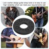 12 Pcs Guitar Strap Locks, Silicone Guitar Strap Holder, Sturdy
