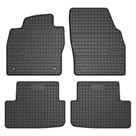 FROGUM EL Toro Rubber Mats All Year Round Set of Car Floor Mats for Seat Ibiza V from 2017, for Volkswagen Polo VI from 2017 | Durable Rubber Material | 1.5 cm Protective Edge