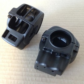HTTMT MT265-008- Black Switch Housing Cover Compatible with 1996-2012 Harley Davidson Electra Glide FLHTCU FLHTCUI/ 2010-2012 Harley Davidson FLHTK Ultra Classic Limited