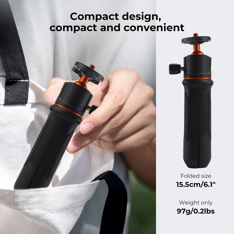 Selfie Stick Tripod 2 in 1 Extendable Stable Aluminum Alloy