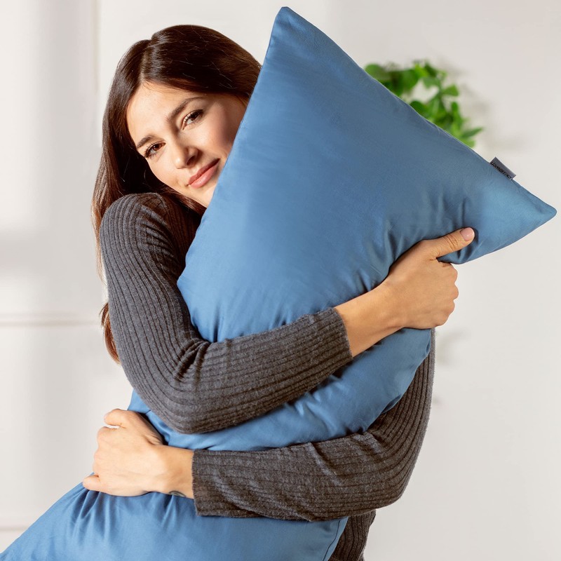 Flowen Side Sleeper Pillow Covers, Decorative Bed/Sofa Pillow Covers, Premium