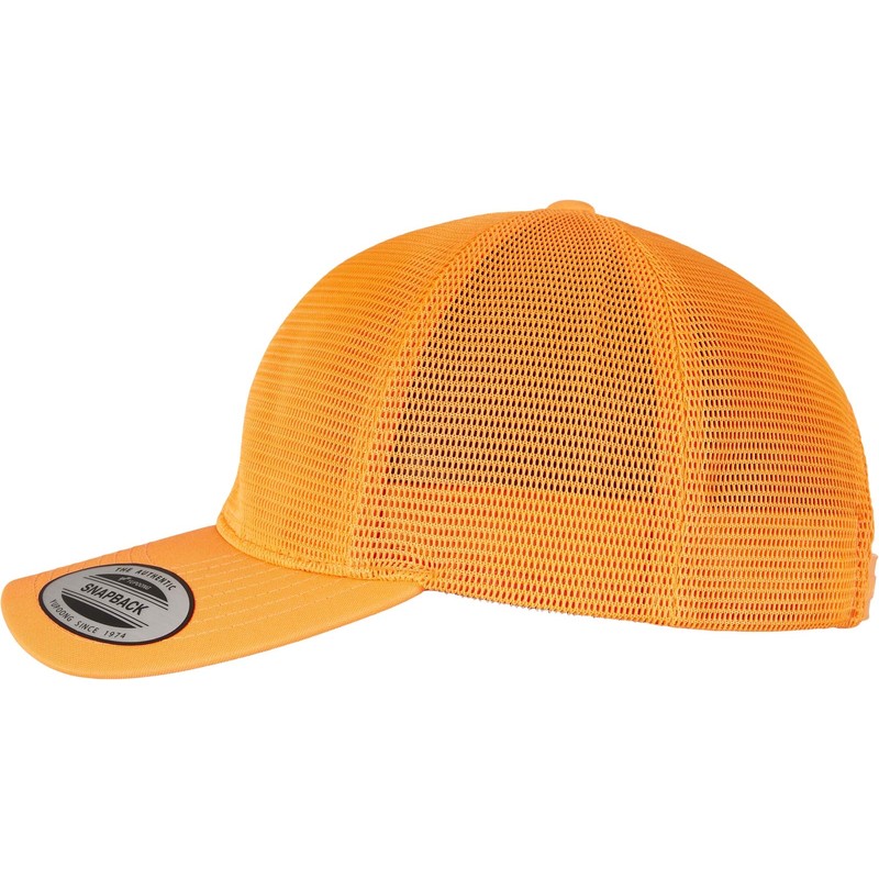 Flexfit Unisex Baseball Cap, neon orange