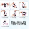 EasyAcc Universal Water Bottle Holder Strap with Carabiner