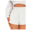 SOLY HUX Womens Elastic High Waisted Sweat Shorts Casual Comfy