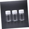 STOBAZA Decorative Plastic Bottles 50ml Travel Bottles Set Sample Jars