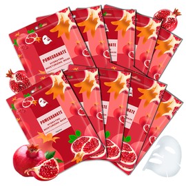 WENJLYJ 10 Pcs Face Sheet Masks Set,Moisturizing Sheet Masks,Hydrating Facial Mask Gift Set for Women,Mom,Wife & Girlfriends(G)